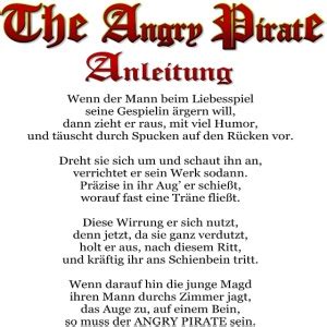 angry pirat stellung|Angry Pirate (der)